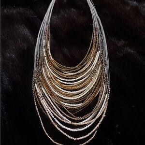 Multilayer Beaded Necklace